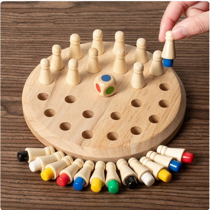 ⭐️GRA LOGICZNA CHIŃCZYK PAMIĘĆ DREWNIANA TOWARZYSKA KLASYCZNA DLA DZIECI⭐️