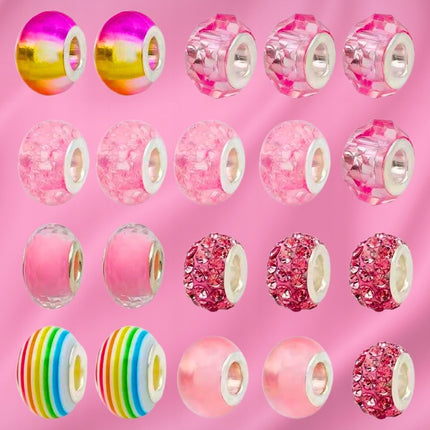 ZESTAW DO ROBIENIA 72EL BRANSOLETEK NASZYJNIKÓW PUDEŁO DO PRZECHOWYWANIA PREZENT 