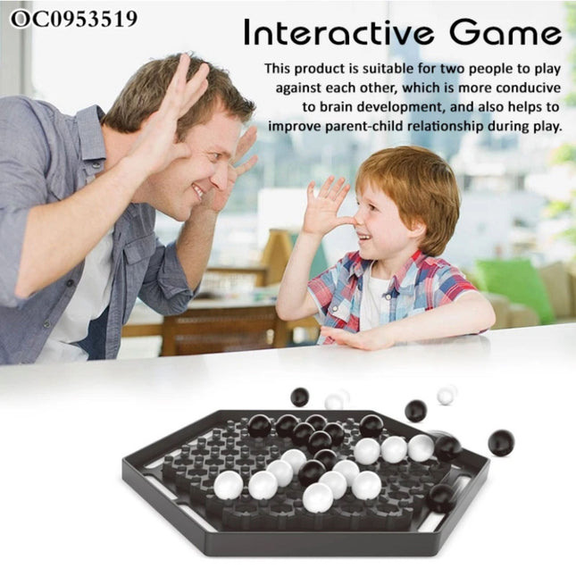 Edukacyjna gra logiczna planszowa zestaw z kulkami perłowymi
