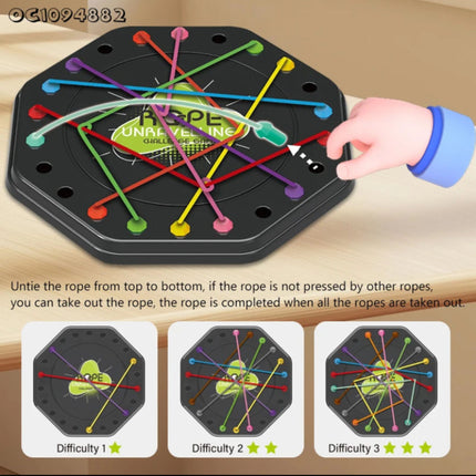 Gra logiczna dla dzieci Lina Rozplątująca | Gry planszowe