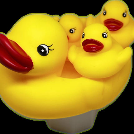 Magiczna Rodzinka Kaczek do Kąpieli – Mama + 3 Wesołe Kaczątka