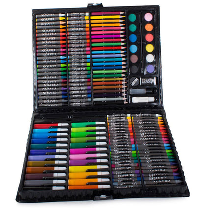 Super Mega Zestaw Artystyczny 168 el. – Mała Walizka, Wielka Wyobraźnia