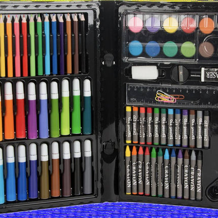 Mega Zestaw Artystyczny dla Dzieci – 86 Elementów Bezpiecznej Kreatywnej Zabawy