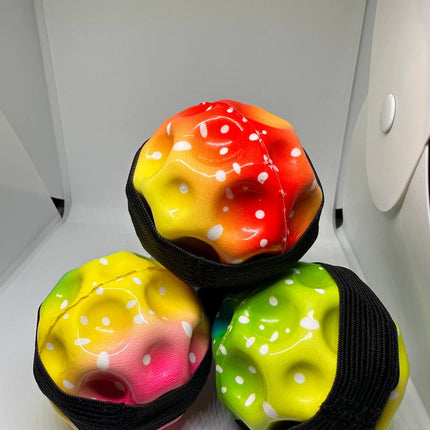 Zestaw 4 Tęczowych Piłek Sensorycznych – Antystresowe, Dla Dzieci i Dorosłych