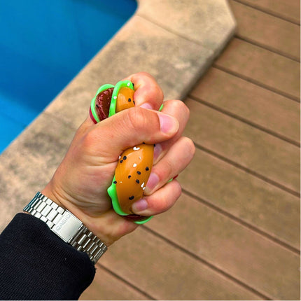 Gniotek Antystresowy Hamburger – Sensoryczna Zabawka