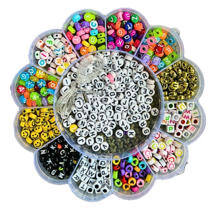 Zestaw Koralików do Robienia Biżuterii – Kreatywny Zestaw DIY