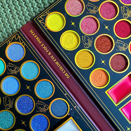 🌟ZESTAW DO MAKIJAŻU 58w1 DLA DZIECI – KREATYWNA FRAJDA W KOLORACH!