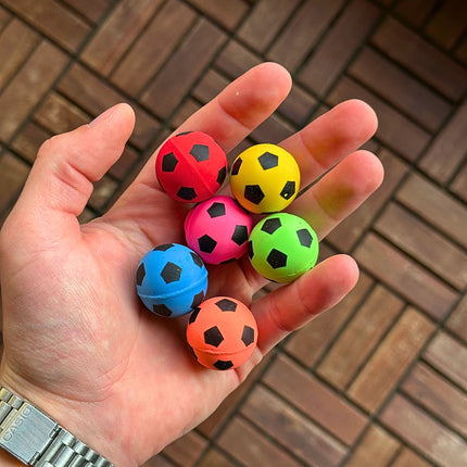 KAUCZUKOWE PIŁECZKI ZESTAW 6 SZTUK PIŁECZKA SKACZĄCA