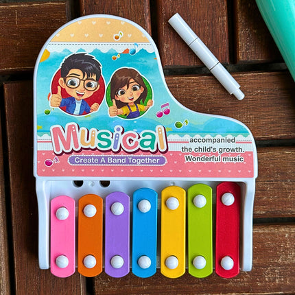 🎵 ZESTAW MUZYCZNY DLA DZIECI 3w1 – CYMBAŁKI, FLET, HARMONIJKA 🎵