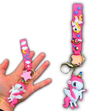 BRELOCZEK BRELOK JEDNOROŻEC ZAWIESZKA DO KLUCZY TOREBKI BRELOCZEK DO KLUCZY