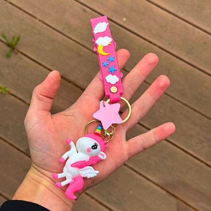 BRELOCZEK BRELOK JEDNOROŻEC ZAWIESZKA DO KLUCZY TOREBKI BRELOCZEK DO KLUCZY