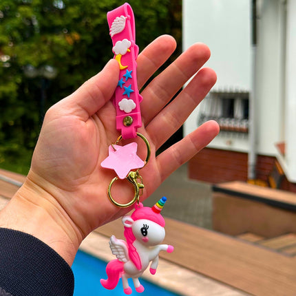 BRELOCZEK BRELOK JEDNOROŻEC ZAWIESZKA DO KLUCZY TOREBKI BRELOCZEK DO KLUCZY