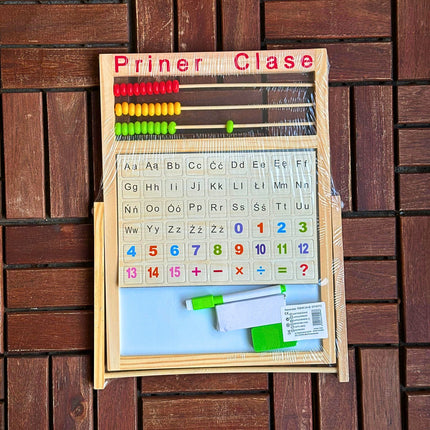 ⭐️TABLICA DWUSTRONNA KREDOWA EDUKACYJNA SKŁADANA MAGNETYCZNA KREDOWA TABLICA⭐️