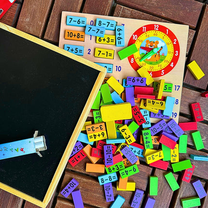 ⭐️ZABAWKA MATEMATYCZNA TABLICA DO NAUKI MATEMATYKI GRA PLANSZOWA⭐️