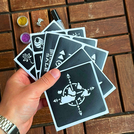 ⭐️Zrób Swój Tatuaż – Zestaw z Szablonami dla Dzieci. Idealny na Prezent⭐️