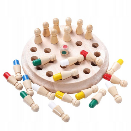 ⭐️GRA LOGICZNA CHIŃCZYK PAMIĘĆ DREWNIANA TOWARZYSKA KLASYCZNA DLA DZIECI⭐️