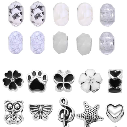 ZESTAW DO ROBIENIA BRANSOLETEK NASZYJNIKÓW PREZENT + KUFEREK FAJNY