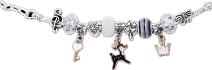 ZESTAW DO ROBIENIA BRANSOLETEK NASZYJNIKÓW PREZENT + KUFEREK FAJNY